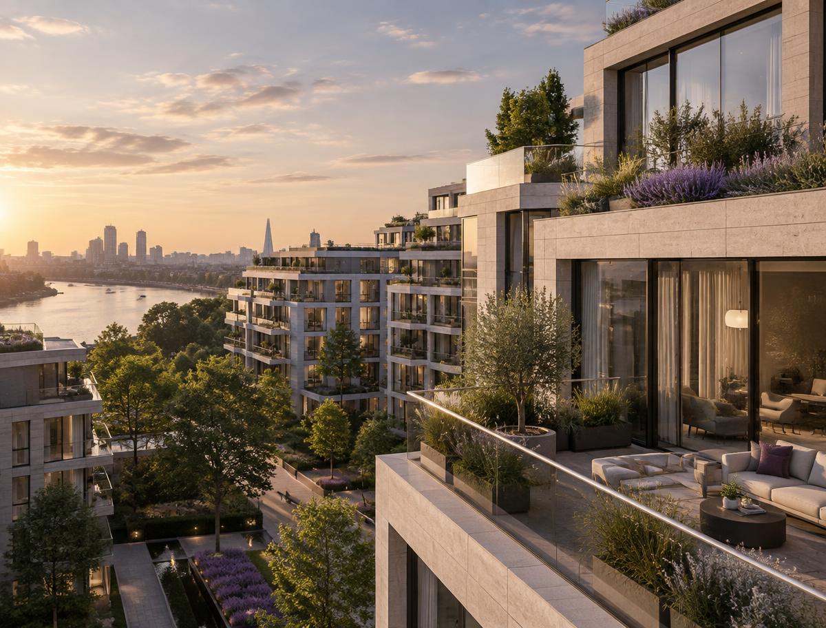 Illustrative premium apartments asset